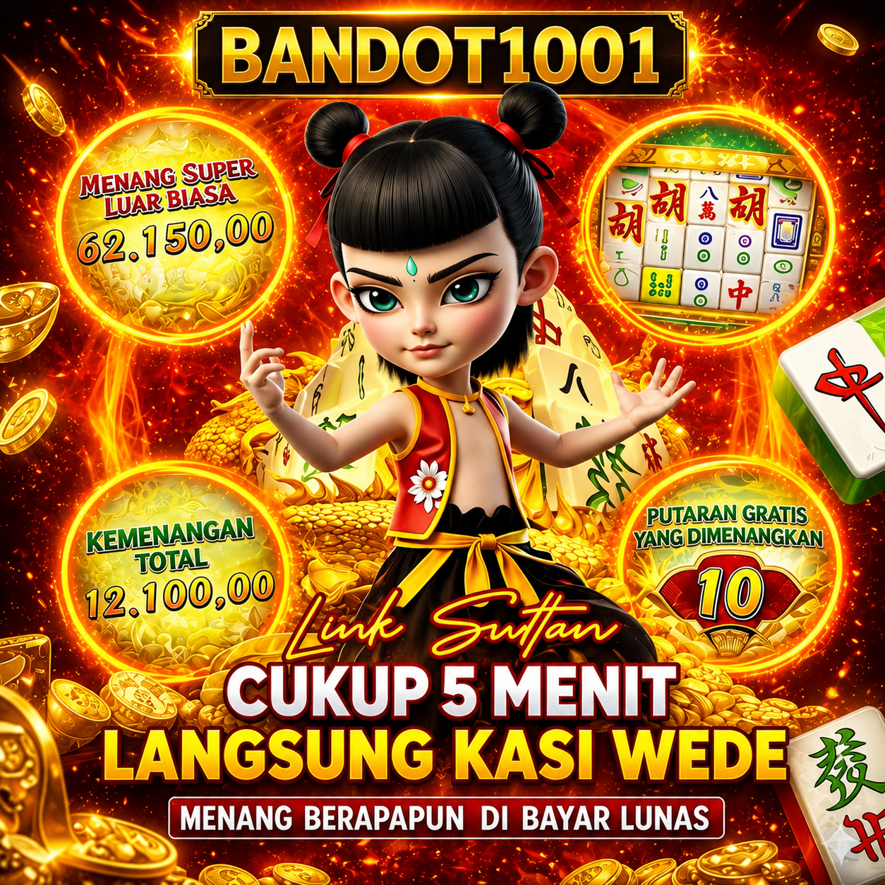 BANDOT1001 > Situs Slot777 Login & Link Slot88 Gacor Terjamin Aman (Thumbnail 1 of 6)